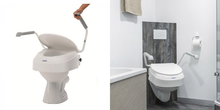 REHAUSSE WC REGLABLE : Equipement et matériel médical SALLE DE BAIN ET WC